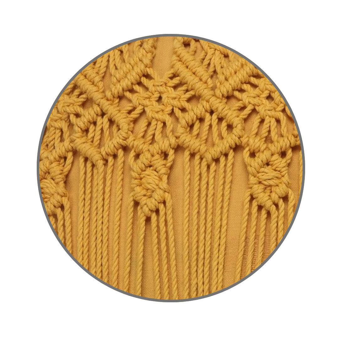 High Quality Boho Chic Macrame Cushion Cover